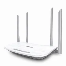 Router Inalambrico Tp-link Ac1200 Archer C50, 300mbps + 867mbps, 4 Antenas 5dbi, Doble Banda 2.4ghz/5ghz, 4 Puertos Ethernet, Wps
